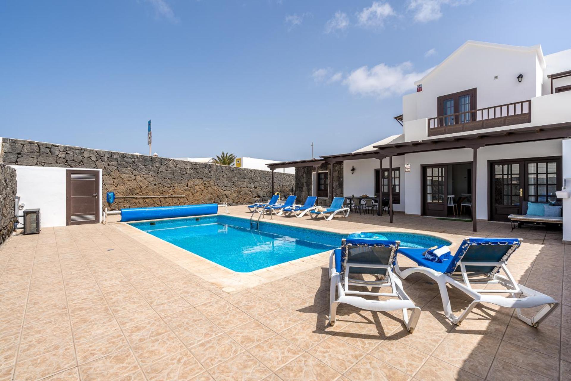 Villablanca Mar Heated Private Pool In A Charming Retreat Of Serenity Playa Blanca  Esterno foto